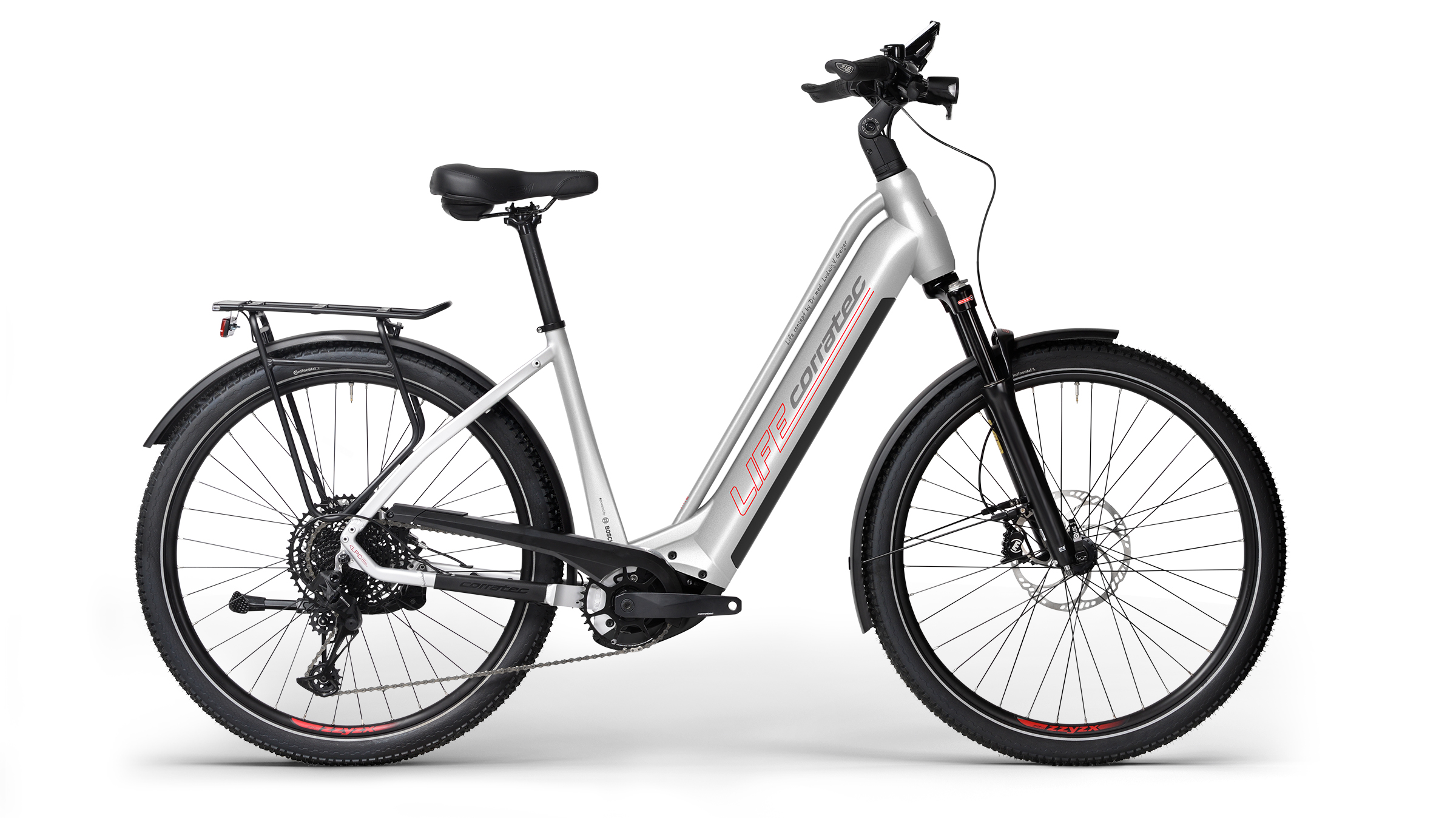 Corratec Life CX7 12S Connect 750Wh silver-red 2022